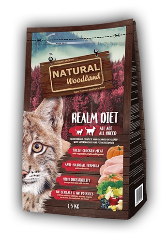 Natural Woodland Realm Diet - 1,5 kg
