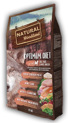 Natural Woodland Optimum Large Breed Diet - 10 kg