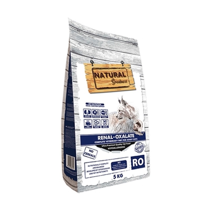 HuisdierXL VDM 411821 image derivative v1 Natural Greatness Veterinary Diet Cat Renal Oxalate Complete - 5 kg