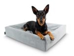 Bia Bed Rib Hoes Hondenmand Grijs - Bia-2 60 x 50 x 12,5 cm