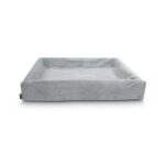 Bia Bed Rib Hoes Hondenmand Grijs - Bia-6 100 x 80 x 15 cm