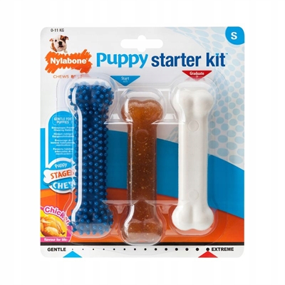 412050.jpg Nylabone Puppy Chew Puppy Starter Kit Chicken - Tot 11 kg