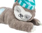Trixie Pluche Luiaard Grijs Met Heartbeat Voor Puppy - 34 cm