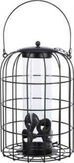 Trixie Voerdispenser Met Gaasbescherming Zwart - 26 x 17 x 17 cm