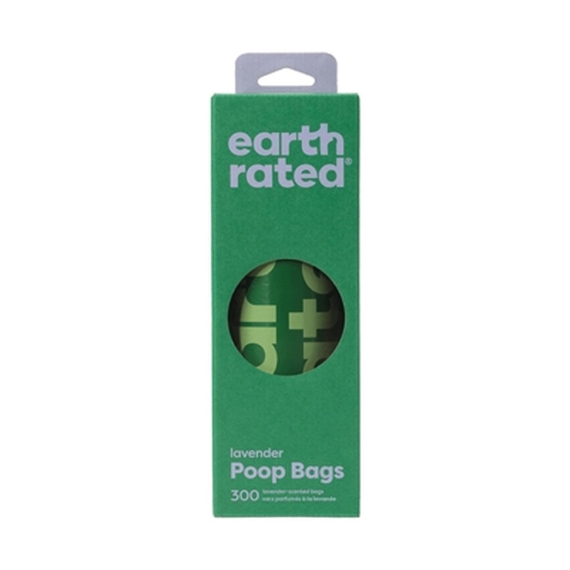 Earth Rated Poepzakjes Lavendel Gerecycled - 300 stuks