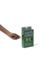 Earth Rated Poepzakjes Met Handvaten Lavendel Gerecycled - 120 stuks