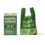 Earth Rated Poepzakjes Met Handvaten Geurloos Gerecycled - 120 stuks