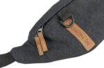 Trixie Be Nordic Heuptas Zwart - 24 x 8 x 11 cm Riem 50-165 cm