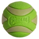 Chuckit Max Glow Ultra Squeekerbal Groen - 6 cm