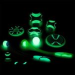 Chuckit Max Glow Ultra Squeekerbal Groen - 6 cm