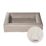 Bia Bed Hondenmand Orthopedisch Taupe - Bia-3 70 x 60 x 15 cm