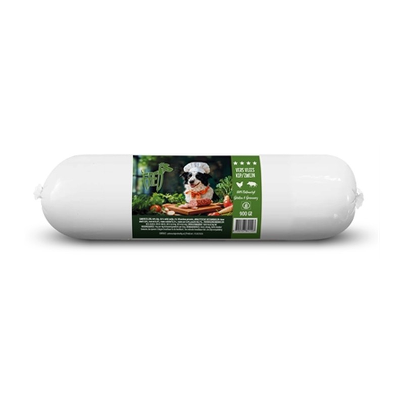 Freds Gestoomd Vers Vlees Worst Wild Zwijn Graan En Glutenvrij - 900 g