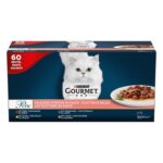 Gourmet Perle Mini Filets In Saus Kip / Konijn / Rund / Zalm - 60 x 85 g