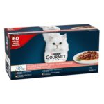 Gourmet Perle Mini Filets In Saus Kip / Konijn / Rund / Zalm - 60 x 85 g