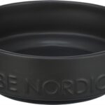 Trixie Be Nordic Voerbak Hond Keramiek / Rubber Zwart - 16 cm