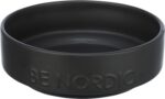 Trixie Be Nordic Voerbak Hond Keramiek / Rubber Zwart - 16 cm