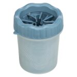 Trixie Pootreiniger Voor De Hond Silicone / Pp Blauw - Small 11 cm