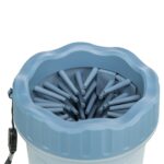 Trixie Pootreiniger Voor De Hond Silicone / Pp Blauw - Small 11 cm