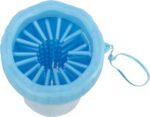 Trixie Pootreiniger Voor De Hond Silicone / Pp Blauw - Medium / Large 15 cm