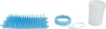Trixie Pootreiniger Voor De Hond Silicone / Pp Blauw - Medium / Large 15 cm