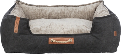 412828.jpg Trixie Be Nordic Hondenmand Fohr Zwart / Zand - 60 x 50 x 22 cm