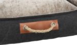Trixie Be Nordic Hondenmand Fohr Zwart / Zand - 60 x 50 x 22 cm
