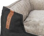 Trixie Be Nordic Hondenmand Fohr Zwart / Zand - 100 x 80 x 30 cm