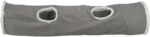 Trixie Katten Speeltunnel Harvey Velours / Pluche Grijs - 116 x 27 cm