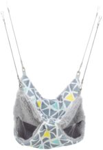 Trixie Hangmat Sunny Met 2 Verdiepingen Voor Grote Hamsters Pluche - 30 x 30 cm