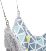 Trixie Hangmat Sunny Met 2 Verdiepingen Voor Grote Hamsters Pluche - 30 x 30 cm