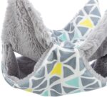 Trixie Hangmat Sunny Met 2 Verdiepingen Voor Grote Hamsters Pluche - 30 x 30 cm