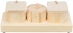 Trixie Snack Cups Voor Ratten En Konijnen Hout - 15 x 45 x 6 cm
