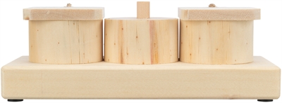 Trixie Snack Cups Voor Ratten En Konijnen Hout - 15 x 45 x 6 cm