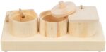Trixie Snack Cups Voor Ratten En Konijnen Hout - 15 x 45 x 6 cm