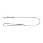 Trixie Soft Rope Hondenriem Saliegroen / Mint - 100 x 1 cm