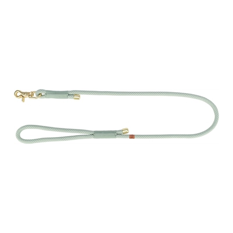Trixie Soft Rope Hondenriem Saliegroen / Mint - 100 x 1 cm