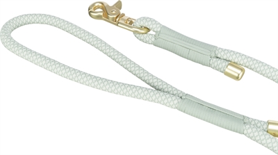Trixie Soft Rope Hondenriem Saliegroen / Mint - 100 x 1 cm