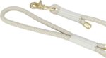 Trixie Soft Rope Hondenriem Grijs / Lichtgrijs - 100 x 1 cm