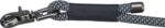 Trixie Soft Rope Hondenriem Verstelbaar Zwart / Grijs - 200 x 1 cm