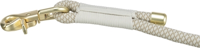 Trixie Soft Rope Hondenriem Verstelbaar Grijs / Lichtgrijs - 200 x 1 cm