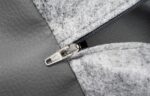 Bia Bed Kunstleer Hoes Hondenmand Grijs - Bia-7 120 x 100 x 15 cm