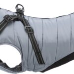 Trixie Hondenjas Pontis Met Tuig Grijs - 45 cm