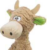 Trixie Hondenspeelgoed Koe Pluche Touw - 50 cm