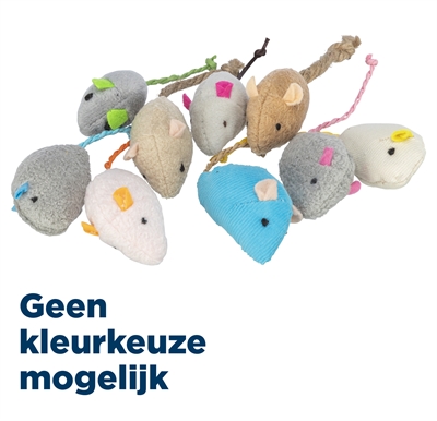 413251.jpg Trixie Kattenspeelgoed Muis Pluche Met Catnip - 5 cm