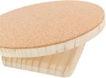 Trixie Loopschijf Hamsters Hout Kurk - 22 cm