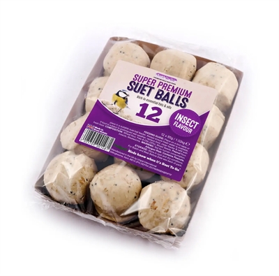 Suet To Go Premium Vetbollen Met Insecten - 12 x 85 g