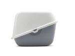 Savic Kattenbak Nestor Giant Wit / Lichtgrijs - 75,5 x 56 x 55,5 cm