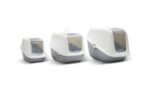 Savic Kattenbak Nestor Giant Wit / Lichtgrijs - 75,5 x 56 x 55,5 cm