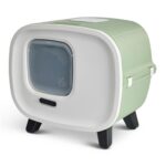 Savic Kattenbak Mira Botanical Groen - 55,5 x 44 x 49,5 cm