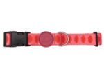 Morso Halsband Gerecycled Lipstick Roze - 37-58 x 2,5 cm